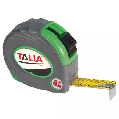 Mesure bi-matière boitier Vert ruban 25mm x 8.00ml
