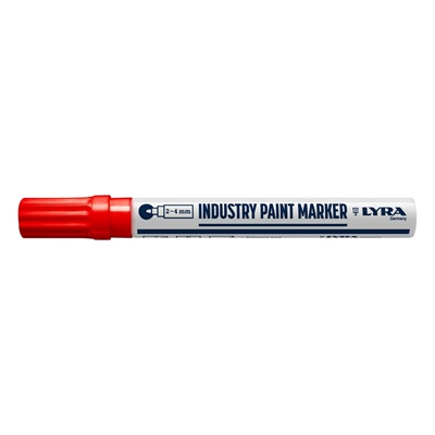 Marqueur peinture laquée Lyra 3mm Rouge vente au détail