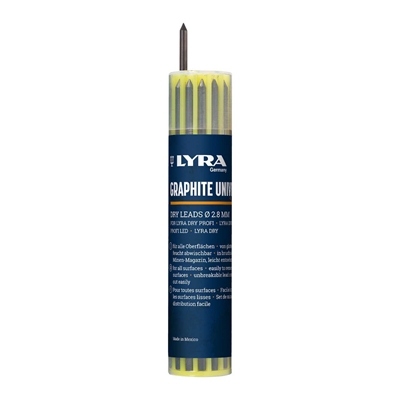 Mines Lyra Dry Graphite 2B étui de 12
