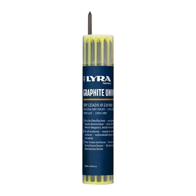 Mines Lyra Dry Graphite 2B étui de 12