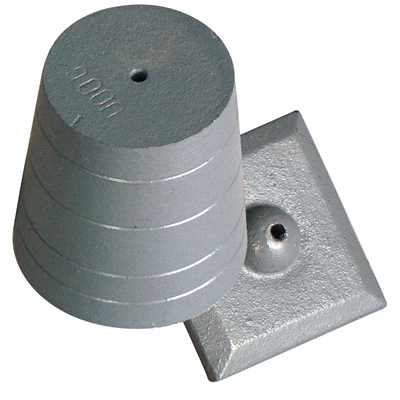 Plomb de macon conique en fonte 800gr