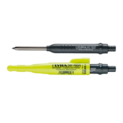 Porte mine télescopique Lyra Dry Profi Jaune Fluo-Noir vente au détail