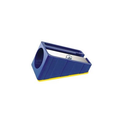 Taille-crayon p/ crayon & craie de marquage Bleu vente au détail