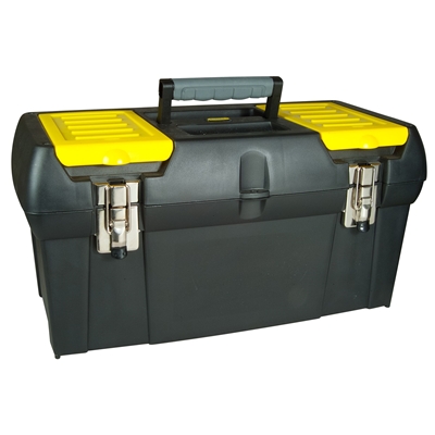 Boite à outils polypropylène Serie Pro ht. 26cm 50 x 25cm cadenassable