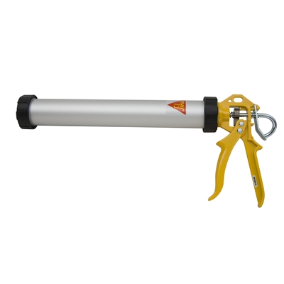 Pistolet p/mastic recharge 600ml Manual Gun MK5C Evo 600 Gris-Jaune