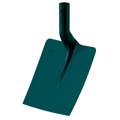 Pelle carré tole 25cm manche bois 1.10m