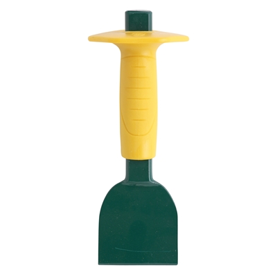 Ciseau à brique acier trempé 70 x 220mm + pare-coups