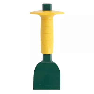 Ciseau à brique acier trempé 70 x 220mm + pare-coups