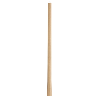 Manche bois frêne oval p/masse 51 x 35mm 0.90m