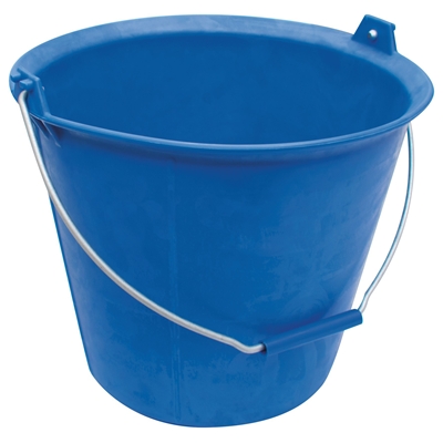Seau Pro 13L poignée et ergots anse de 5.3mm Bleu