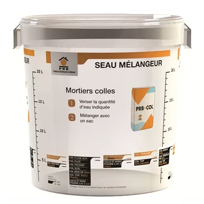 Seau mélangeur gradué sans couvercle PRB 8320 32L