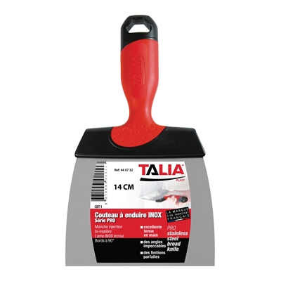 Couteau a enduire lame inox 14