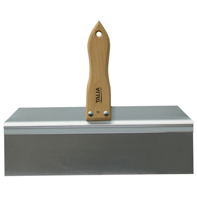 Couteau de finition inox larg.35cm