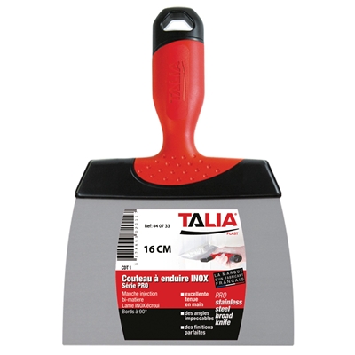 Couteau à enduire lame inox 16 cm