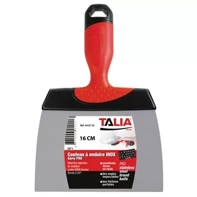 Couteau à enduire lame inox 16 cm
