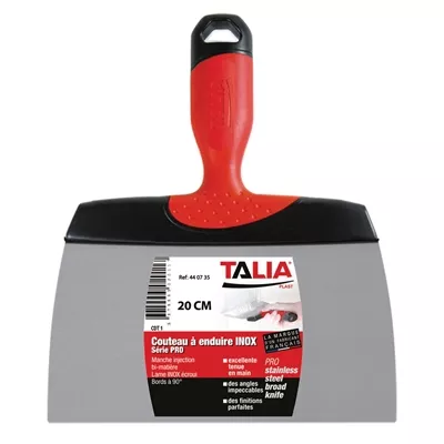 Couteau à enduire lame inox 20 cm