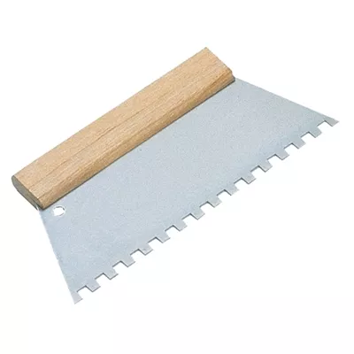 Spatule à colle 25cm dents D. 8 x 8mm