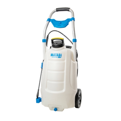 Pulvérisateur électrique chariot Evolution + tuyau 8mml Bat. Li-Ion 18V capacité 30L