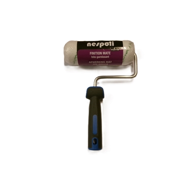 Rouleau finition mate fibre 14mm D. 48 x 180mm manche bi-matière