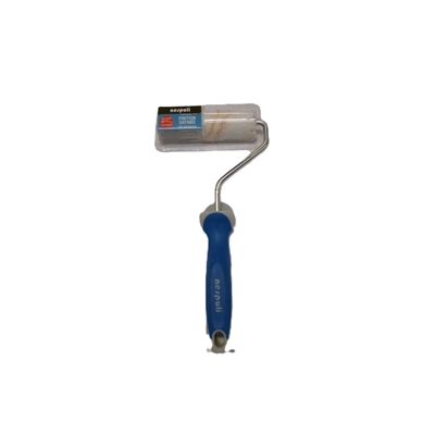 Rouleau finition satinée fibre 9mm D. 17 x 110mm manche bi-matière