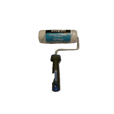 Rouleau special peinture acrylique 180 x D. 48mm fibres 12mm+monture ABS