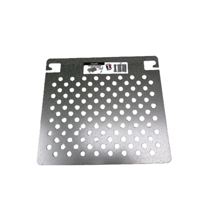 Grille acier Galva perforé 270 x 245mm p/ bac à peinture