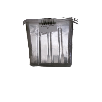 Recharges polyethylène rectangulaire 8.5L p/ seau à peinture lot de 5