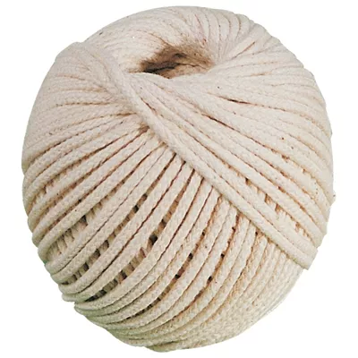 Cordeau coton tréssé 20m fil 3mm