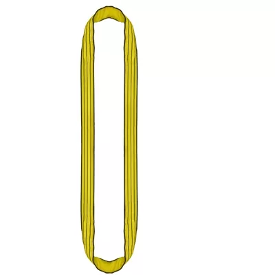 Elingue de levage tubulaire 3T 3.00ml Jaune Ponsa