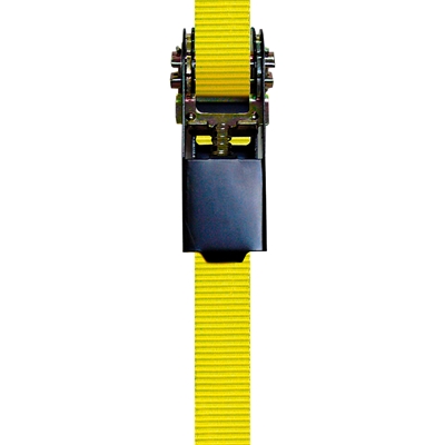 Sangle à cliquet sans fin 25mm x 5.00ml Jaune Ponsa