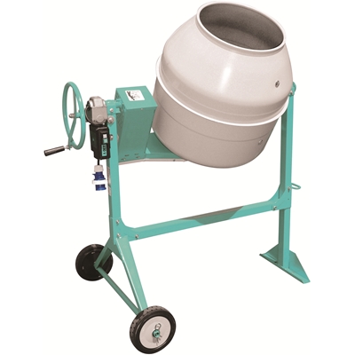 Bétonnière électrique Syntesi S 160 mono 230V 0.3kW 0.40ch Imer