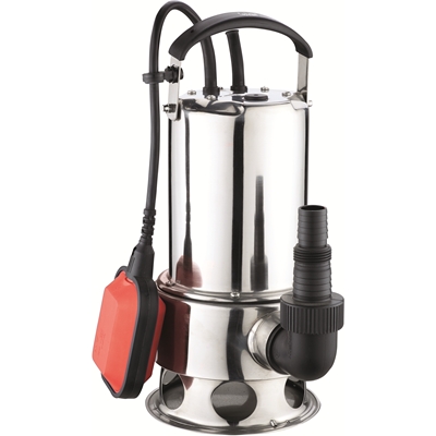 Pompe vide cave eaux chargées corps inox 900W 14m3/h ES900I flotteur ext