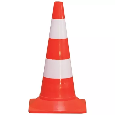 Cone pied plastique 50cm R.520304