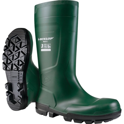 Bottes de sécurité S5 SRA Dunlop Work-It Vert T= 42