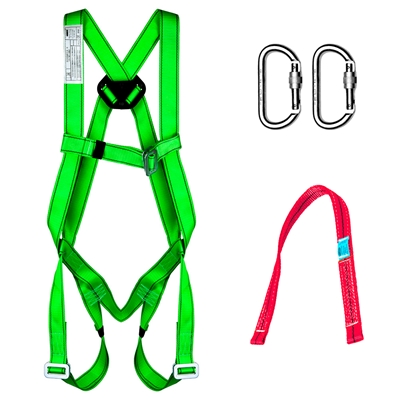 Harnais anti-chute Ecosafex 2 avec absorbeur + 2 mousquetons Ponsa