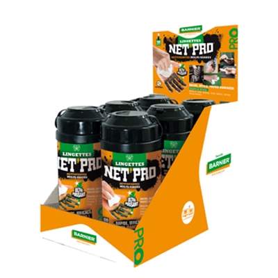 Lingettes nettoyantes W100 Netpro tube de 100