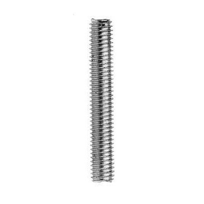 Tige filetée acier zingué Blanc bout Bleu D. 8mm 1.00ml