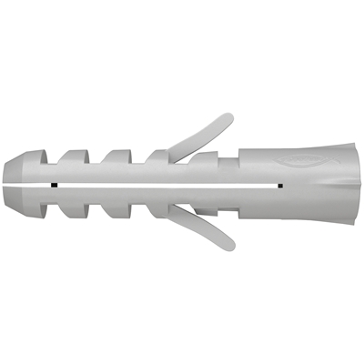 Chevilles nylon S8 DP p/ matériaux pleins boîte de 200