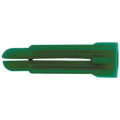 Chevilles polypropylène D. 8mm P8C-PVB Vert boîte de 100