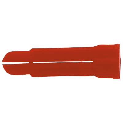 Chevilles polypropylène universelles P8C 8 x 34mm Rouge boîte de 100