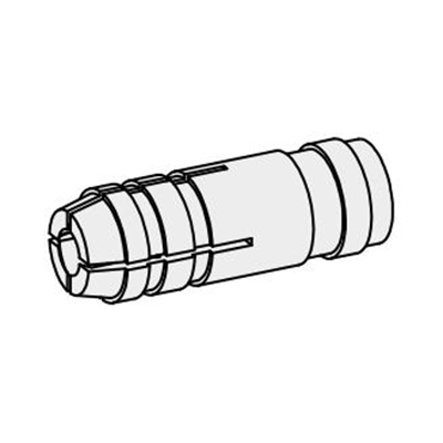 Chevilles laiton filetage D. 6mm R. 87551 sachet de 100