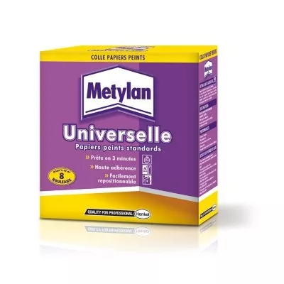 Colle papier peint universelle Metylan paquet 250gr
