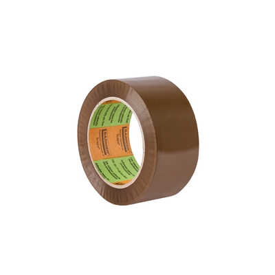 Ruban adhésif polypropylène silencieux 1253 50mm x 100ml Havane Barnier