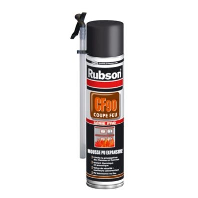Mousse expansive CF90 coupe feu Rubson aérosol 600ml