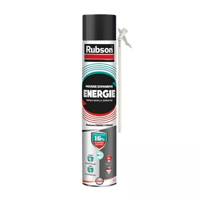 Mousse expansive Energie Rubson aérosol 750ml