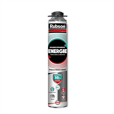 Mousse expansive Energie pistolable Rubson 750ml