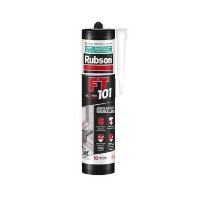 Mastic colle Joint fissure FT101 Flextec Rubson cartouche 280ml Ton Pierre