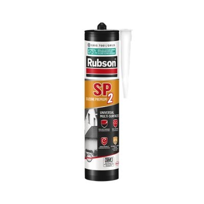 Mastic silicone joint universel SP2 Rubson cartouche 300ml Gris
