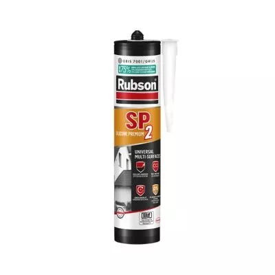 Mastic silicone joint universel SP2 Rubson cartouche 300ml Gris