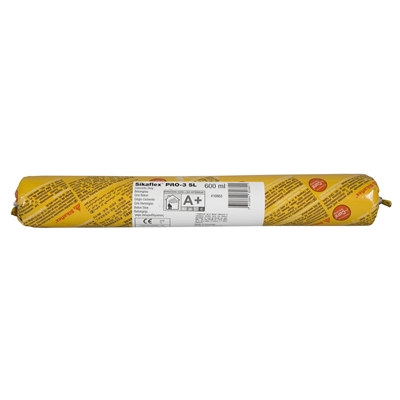 Mastic polyuréthane auto nivélant Sikaflex Pro-3 SL recharge 600ml Gris Béton